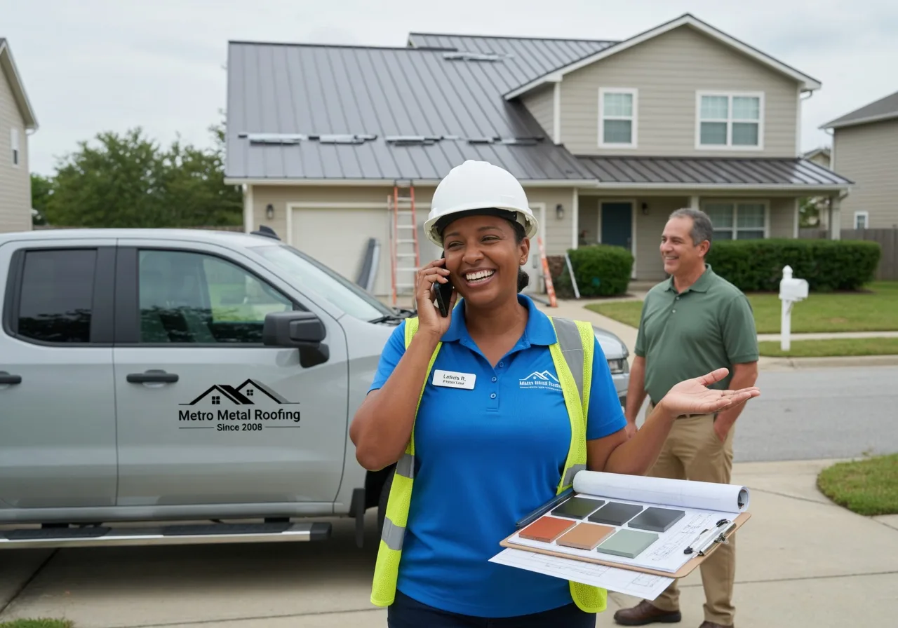 Storm Damage Metal Roof Repair in Henryville, PA